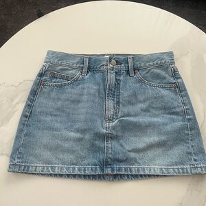The 90’s Ricci Denim Mini Skirt